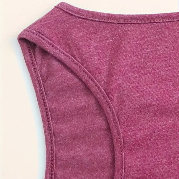 Women's red Graphic Tank Top - Picture 5 of 5